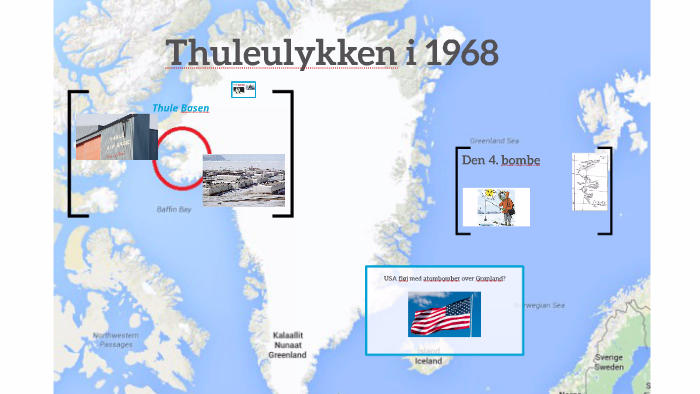 Thuleulykken 1968 USA tabte fire atombomber over Spanien