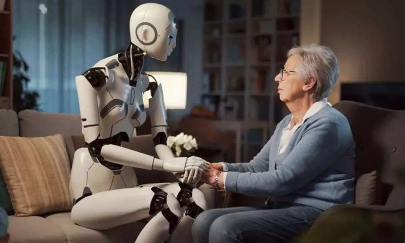 AI robot ensomhed Mens AI lærte at tænke, glemte vi det selv