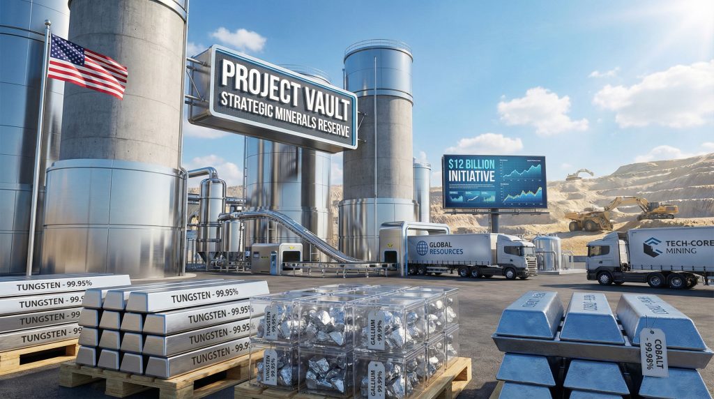 Project vault trump USA's råstofalliancer er bygget på kvikssand