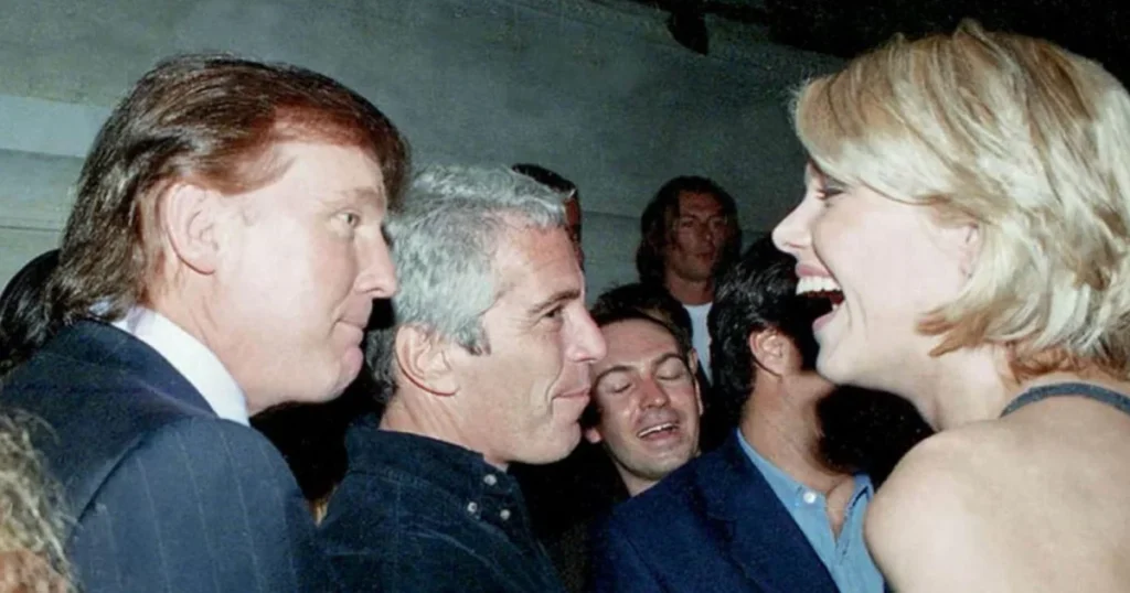 donald trump jeffrey w credit epstein Epsteins spøgelse hjemsøger kapitalismens gamle mænd