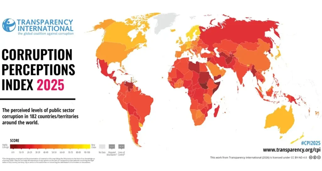 Corruption perseption index 2025 Corruption perseption index 2025